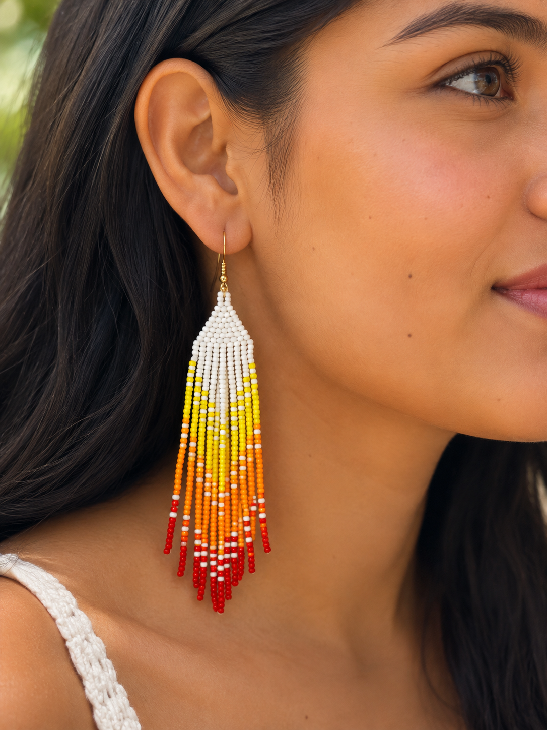Aretes “Atardecer Dorado”