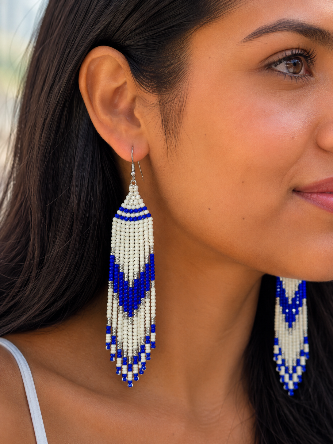 Aretes “Azul Ceremonial”
